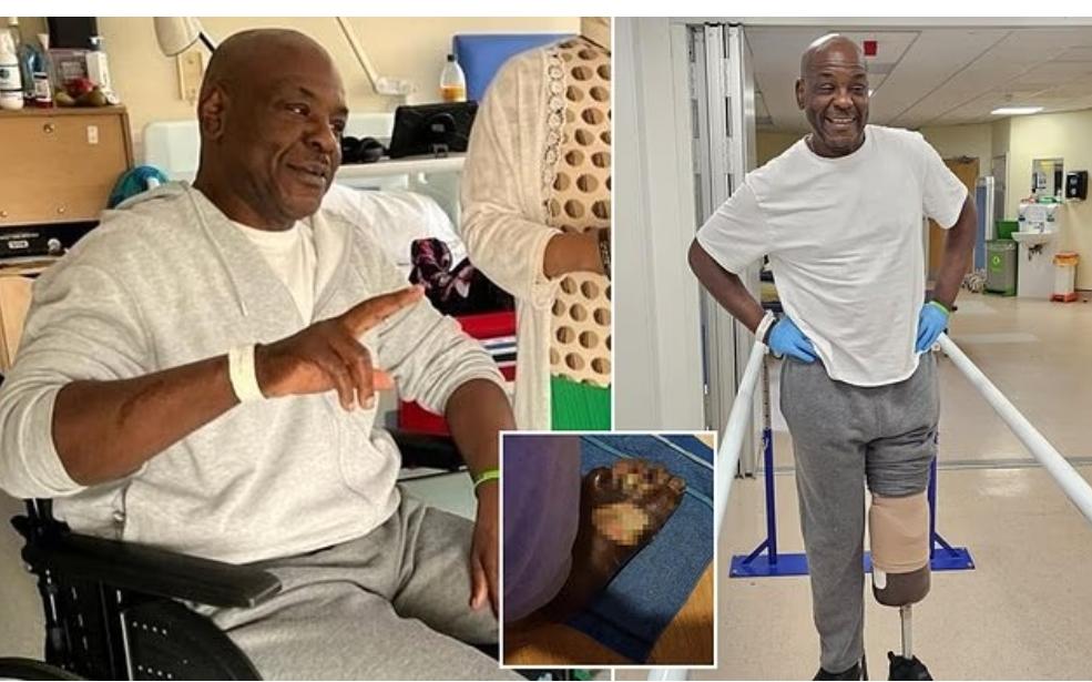 Home Pedicure Gone Wrong As Nigerian Man Loses Leg