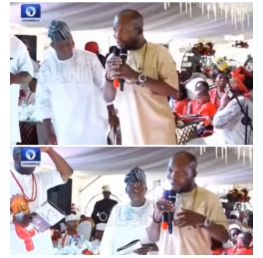 “The throne will tey for your head”- LGA chairman in Edo trends online over his spoken English