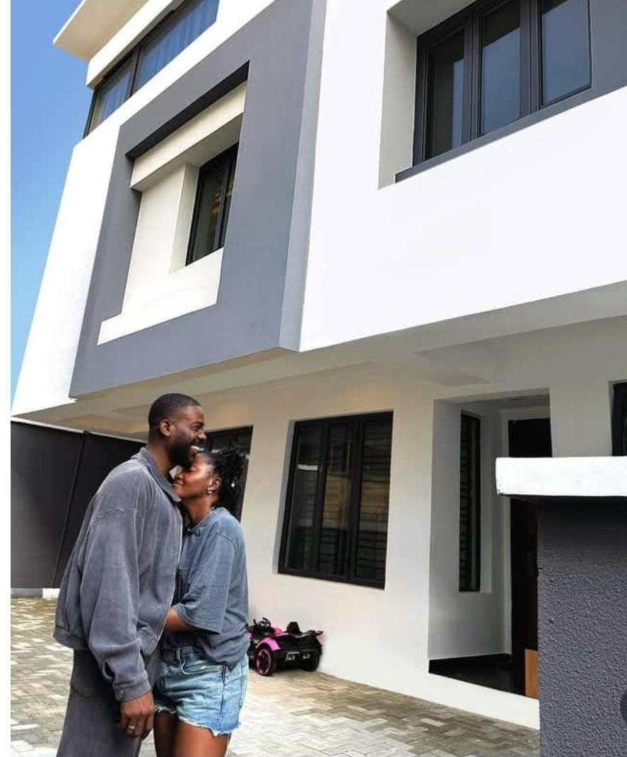 Reactions As Adekunle Gold and Simi Acquires New Home